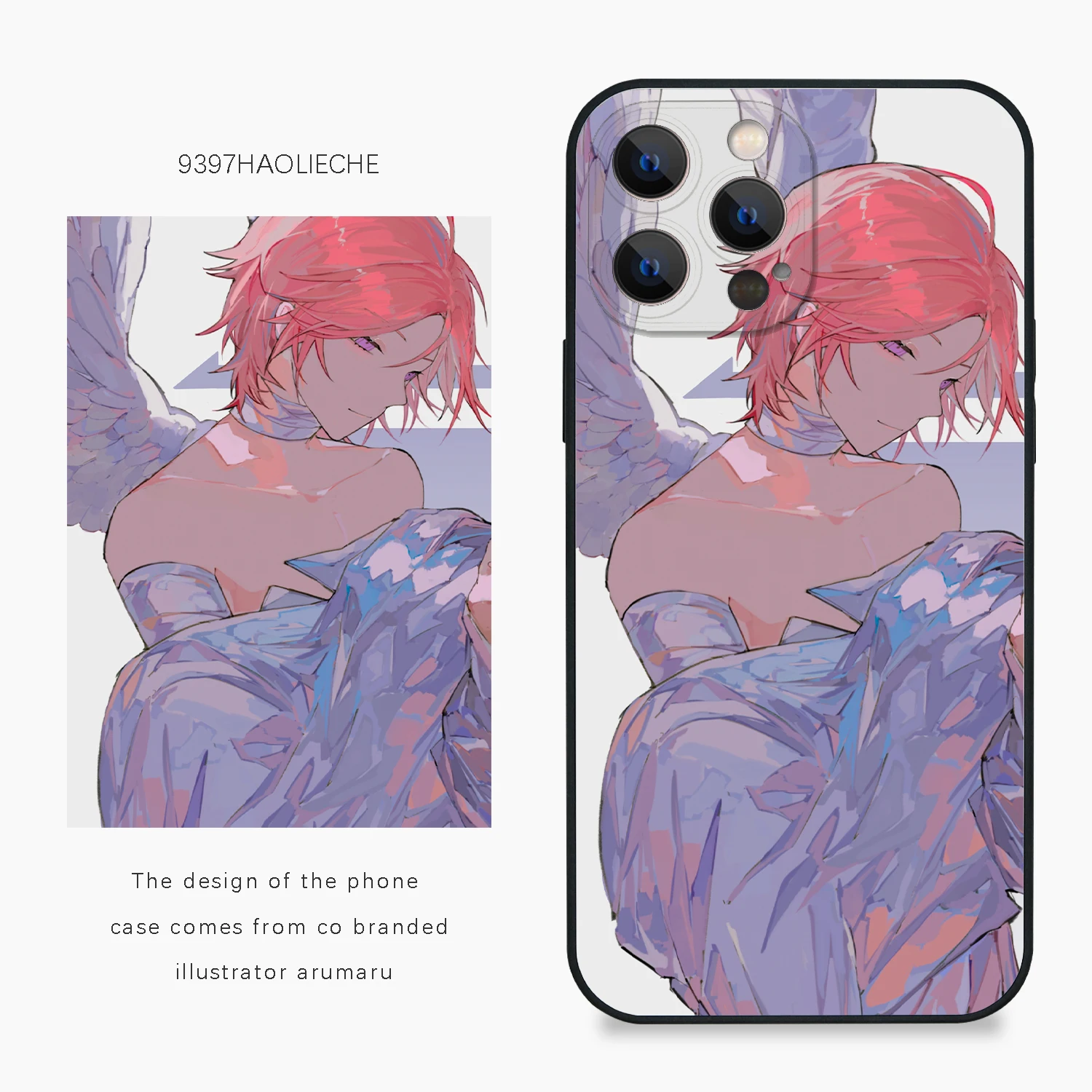 カクレモモジリ イラスト スマートフォンケース：9397号列车のアートコラボレーションによるデザイン解析