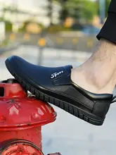 冬用 メンズ低筒レインシューズ【防滑・防水・耐磨耗・作業用】