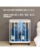防水の大容量収納バスケット【ヨガマットやスポーツ器具用・キャスター付き】