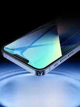 iPhone 13/13 Pro/13 Pro Max用 全面保護 強化ガラスフィルム【防落下・柔軟素材・全画面対応】