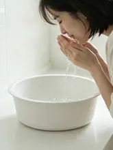 家庭用プラスチック洗面器【厚手・多目的・学生寮用】