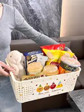 高容量デスク収納ボックス【おしゃれなスナック・雑貨・コーヒー・ティーバッグ用】