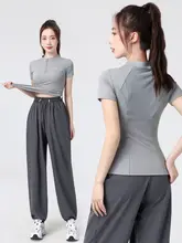 女性用アウトドア登山ウェア【ファッション・半ジップ・短袖・透湿・速乾・ジム・夏用】（セットアップ対応）