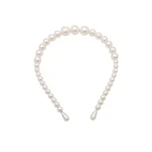 カチューシャ パール ヴィンテージ シンプル 着回し 上品 ずれにくい インスタ映え ヘアアクセサリー お出かけ
