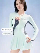速乾通気性のある日焼け対策水着【女性用・ワンピース・サーフィン・温泉・ダイビング】