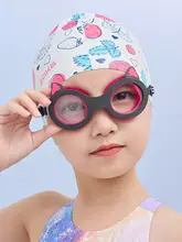 Zoke 可愛い猫デザインの子供用スイミングゴーグル【防水・防曇・泳ぎの練習に最適】