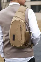 Simu チェストバッグ ニッチキャンバスバッグ クロスボディバッグ
