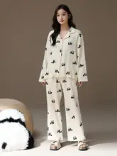 赤ちゃん用コットン製スリーパー【春秋用・長袖・甘いデザイン・外出対応・ホームウェア】（セットアップ対応）