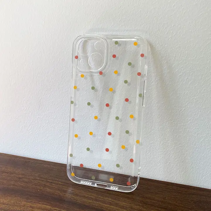 スマホケース シリコン 水玉柄 ソフト iPhone 18 Pro Max 17 XR Android 対応