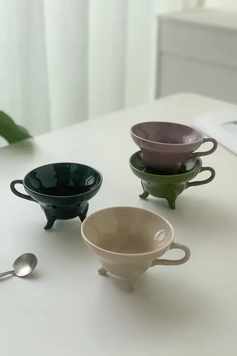 マグカップ コーヒーカップ セラミック デザイン性 インスタ映え おしゃれ アイスコーヒー ラテ レディース