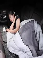 折りたたみ式 車用後部座席用エアマット【子供用・ポータブル・非膨張・SUV対応】