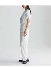 trueidea 夏用 デニムストレートパンツ【綿混・柔らかな質感・色落ちしにくい】
