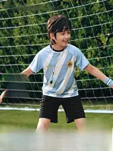 サッカーウェア セットアップ 2点セット キッズ ボーイズ 半袖 Tシャツ ショートパンツ 速乾 夏 「Balabala」