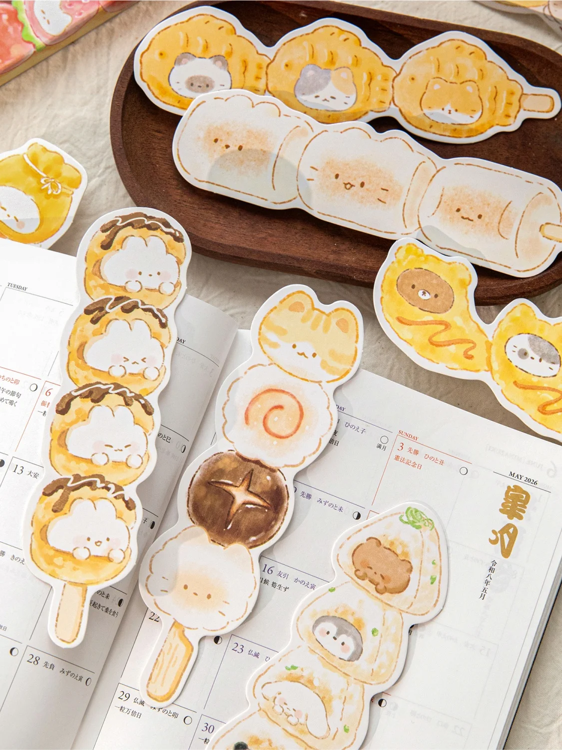 可愛い動物デザインの手描きブックマーク：小学生向けクリエイティブ文具の実用性と教育的価値