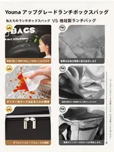 大容量 防水保温バッグ【アルミ箔・学生用・持ち手付き・お弁当入れ】