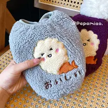 クリスマスデザインのペット用ニットベスト【犬猫用・立体クマ・暖冬用】