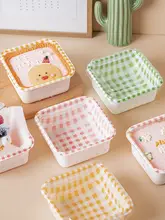 ティラミスケーキ用パッケージボックス【ベーカリー・デザート・弁当用・多層ムースケーキ対応】