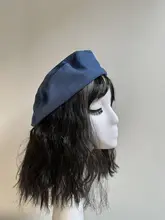春夏用デニムブルーの通気性のある画家帽【スタイリッシュ・個性的】