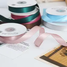 1.6cm 高品質ダブルサテンポリエステルリボン【婚礼DIY・ギフト包装用・両面デザイン】