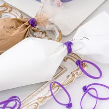 絞り袋用シリコンストラップ固定リング【漏れ防止・補助リング・単品】