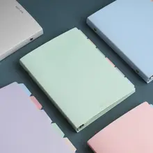 モランディ B5サイズ リングノート【方眼・横罫・簡素デザイン・大学生向け・コーネル式・取り外し可能】