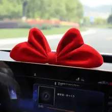 車内装飾用リボン型アクセサリー【エアコン吹出口用・電動車とバイク対応】