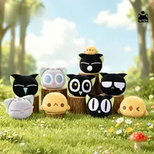 かわいいマグネット付きぬいぐるみ人形【ロ小黒・盲箱・ギフト向け】