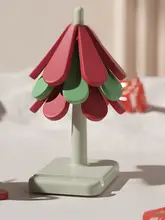 クリスマスツリー耐熱テーブルマット【家庭用・コースター】