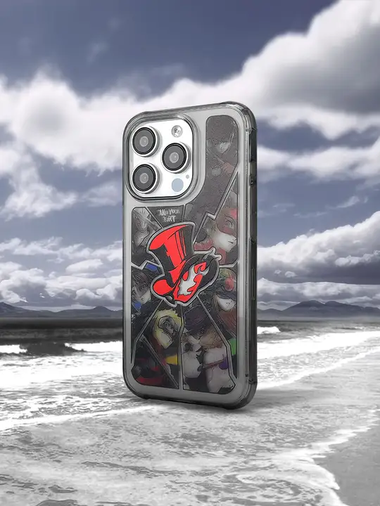 iPhone用クリアケース【衝撃吸収機能・アニメデザイン・フェアリーテイル風】