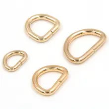 高級金具 Dリング【バッグ用・DIY手作り・肩紐用金具】