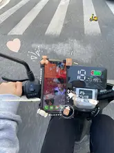 自転車・バイク用スマホホルダー【可愛いデザイン・後方ミラー取付可】