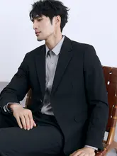 ビジネススーツ【抗しわ・イージーケア・四季対応・男性用】（セットアップ対応）