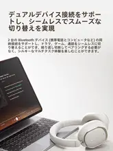 高音質のワイヤレスヘッドフォン【Bluetooth・ノイズキャンセリング・大口径ドライバー・長時間バッテリー】