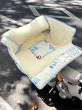 可愛らしい電動バイク用防風カバー【極上の柔らかさ・厚手・冬用】