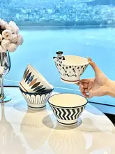 ご飯茶碗 ズンバウル 家庭用 ハイボウル 耐熱 陶器 酸化釉 5インチ