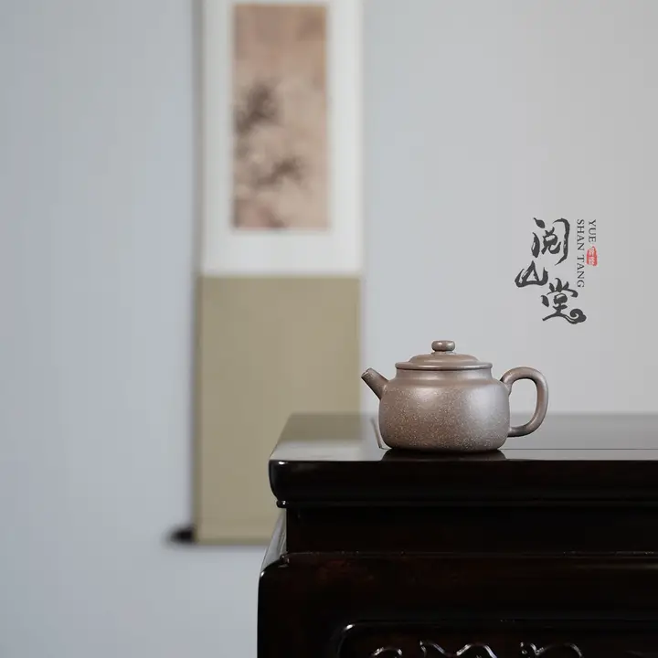 全手作の紫砂壺【沈香泥・天青泥・独特の風合い】