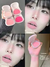 唇と頬の多用途マットルージュクリーム【白鹅绒配合・雰囲気色】
