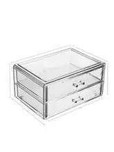 アクリル製 抽斗式収納ボックス【ネイル用品・文房具・化粧品整理用】