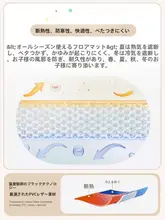 子供部屋用早期教育カーペット【読み聞かせ・遊びエリア・掛け算九九表・お手入れ簡単】