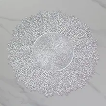 洗練されたデザインの金箔加工テーブルマット【防滑・熱絶縁・家庭用・ホテル用】