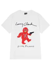 ユニセックス カートゥーンプリント半袖Tシャツ【アメリカンレトロ・フィット】