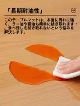 透明PVCテーブルマット【防水・防油・防熱・クリスタル素材】