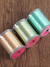 カラフルな金属糸 フジーク刺繍用ライン【刺繍・ビーズ用・二色展開】