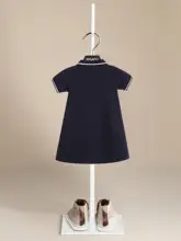 ポロシャツワンピース キッズ ガールズ 半袖 トラッド 夏 「Bemidji」