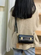 手作り本革ショルダーバッグ【レトロデザイン・小サイズ・斜め掛け可】