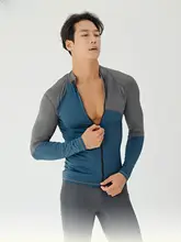 男性用エレガントなスポーツ水着【長袖・速乾・パドルボード対応】（セットアップ対応）