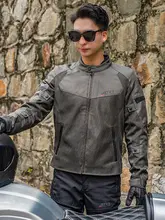 ライディングウェア 男性 バイク 夏用 メッシュ 通気性 衝撃吸収