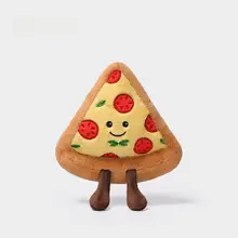 ピザデザインのモコモコぬいぐるみ【抱き枕・安眠用・誕生日プレゼントに】