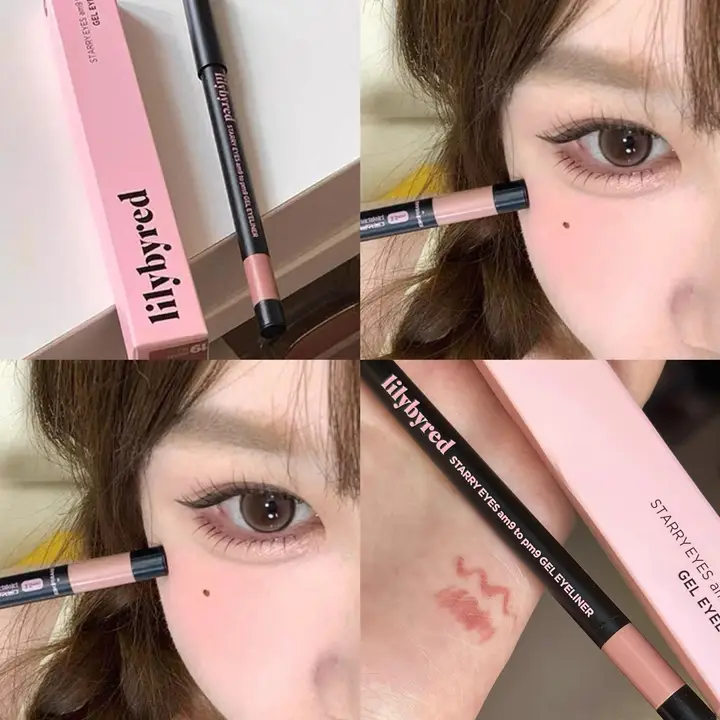 リキッドアイライナー 極細 なめらかな描き心地 ロングラスティング ウォータープルーフ にじみにくい 「lilybyred」