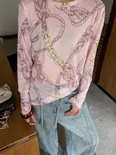 春夏用 タイダイ柄のデザイン 長袖Tシャツ【アイスシルク・メッシュ生地・UVカット】